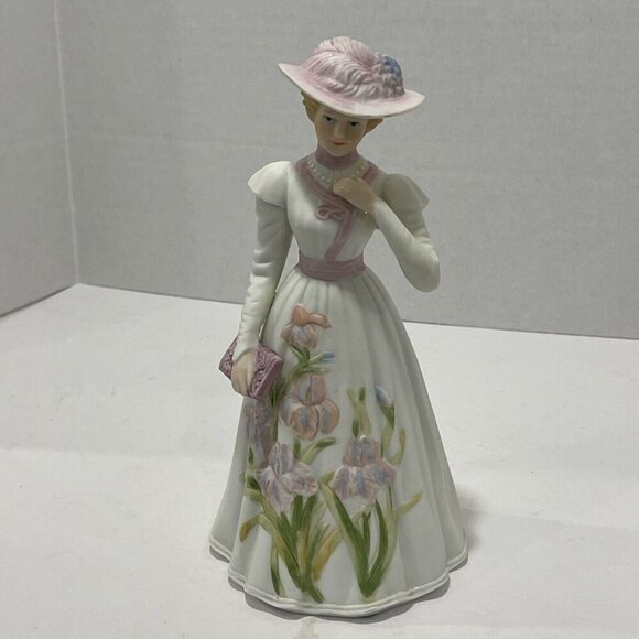 Masterpiece Porcelain HOMCO Figurine Francesca 1997 Home Interiors SIGNED ! - Picture 1 of 16
